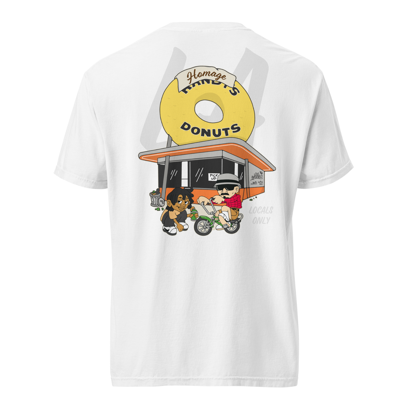 LA Donut Tee - White - Homage LA