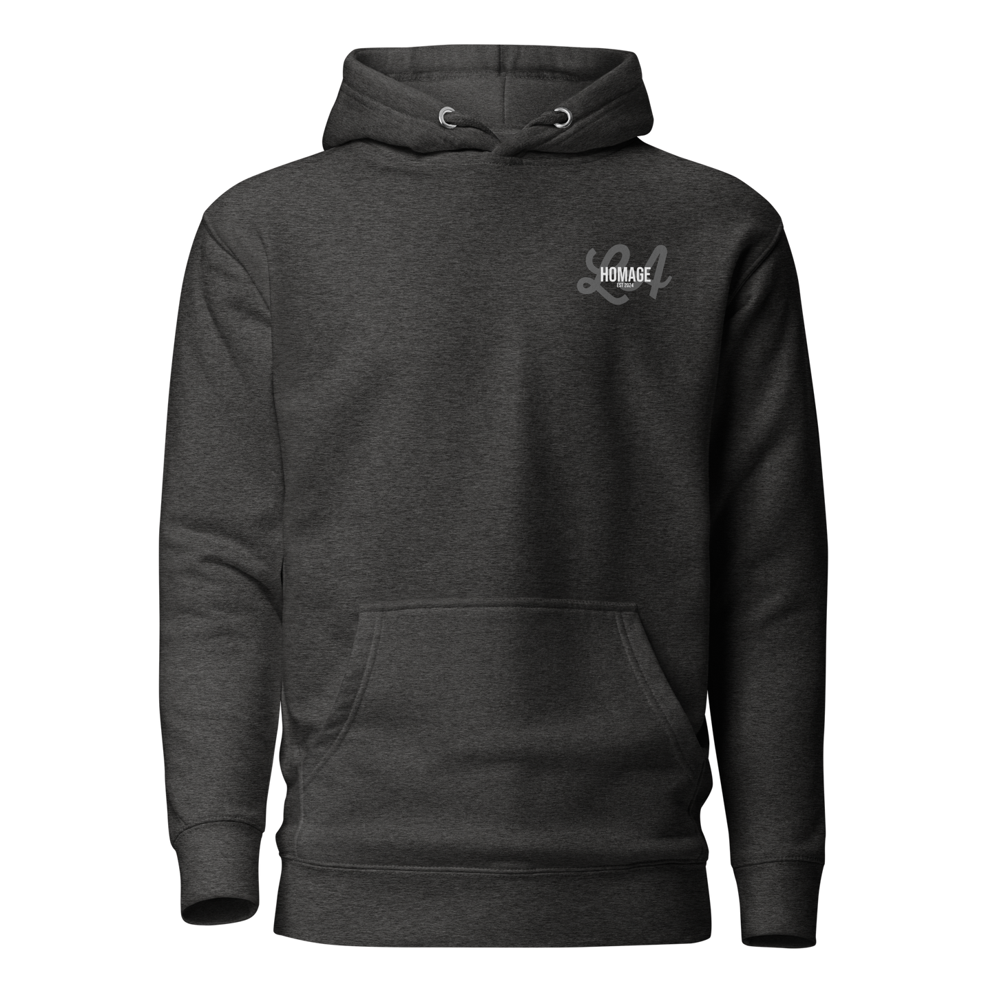 South Central Palms Hoodie - Charcoal - Homage LA