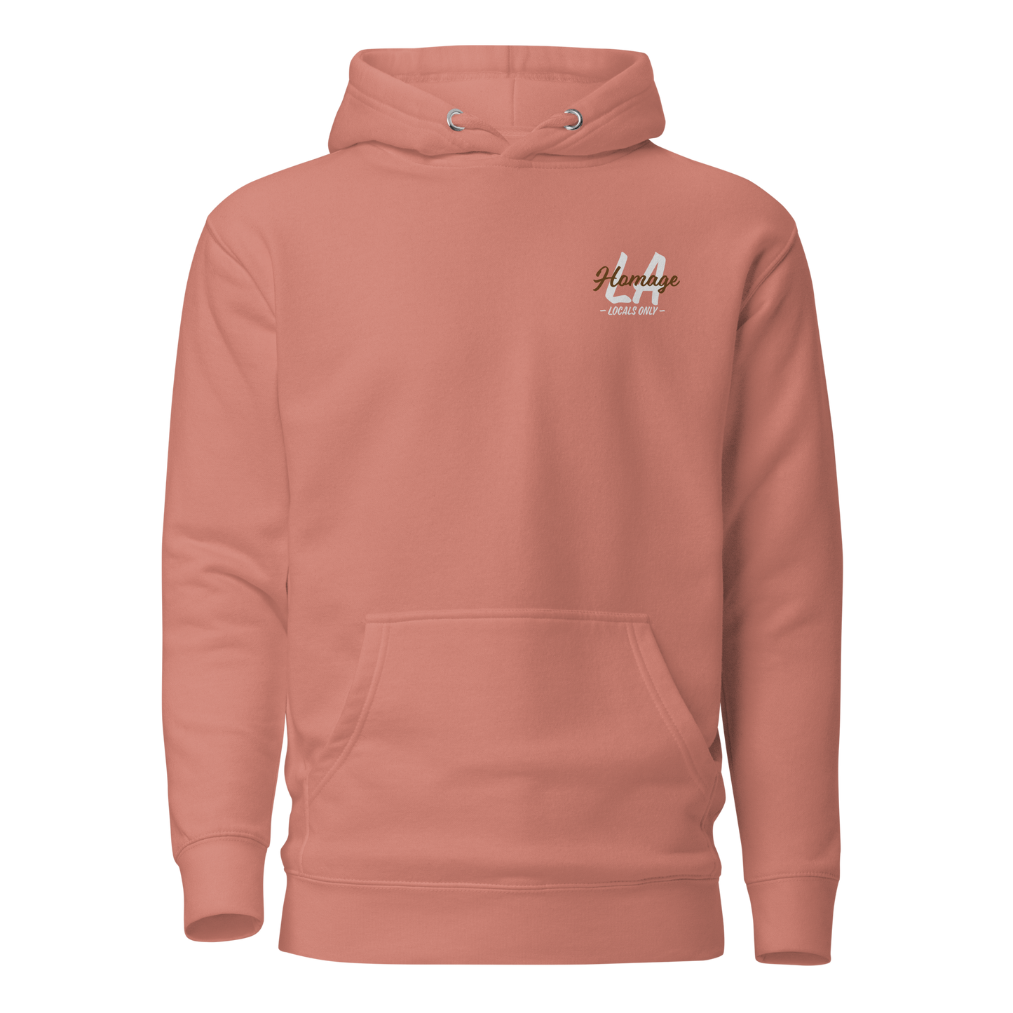LA Donut Hoodie - Dusty Rose - Homage LA