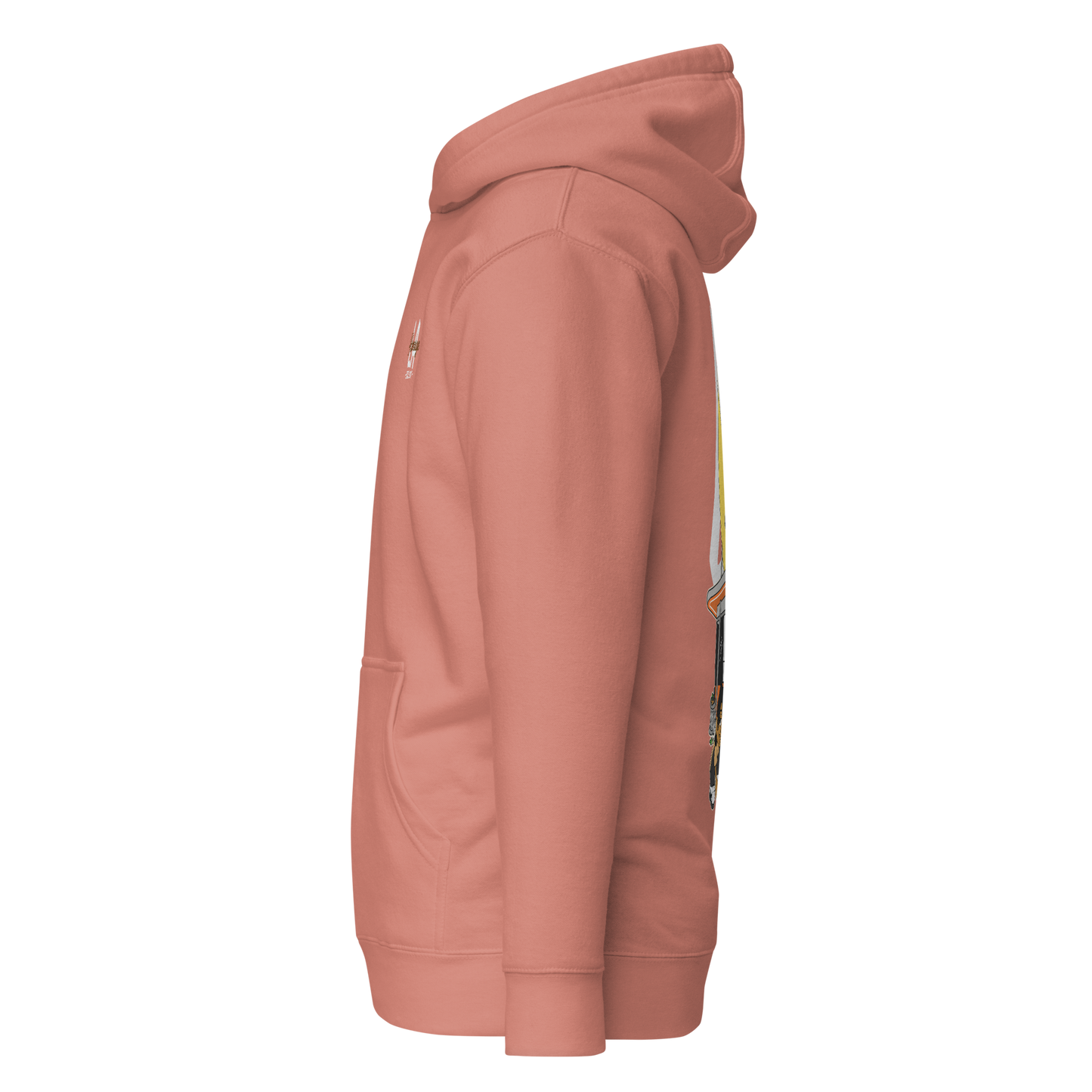 LA Donut Hoodie - Dusty Rose - Homage LA