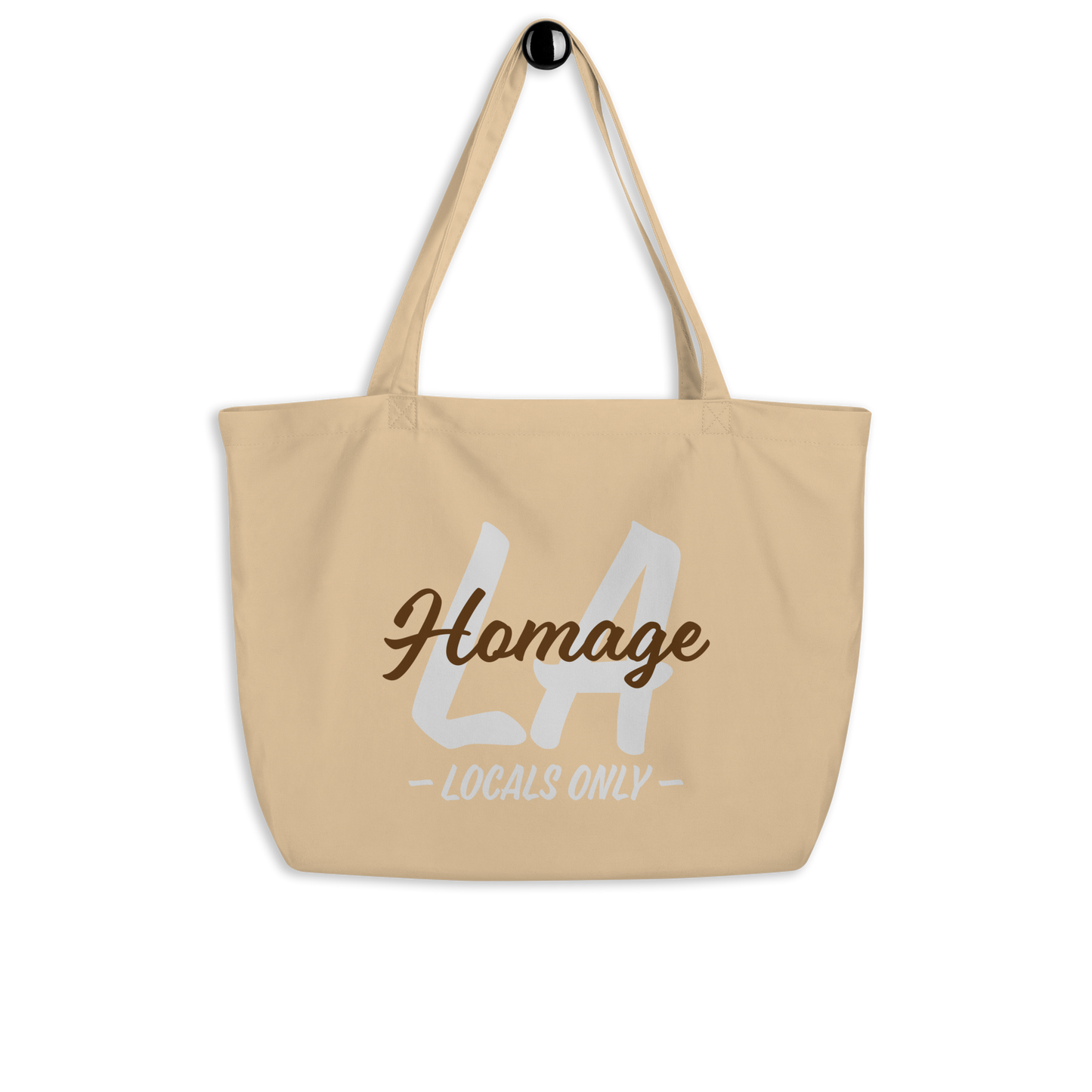 Homage LA Large Tote Bag - Tan - Homage LA