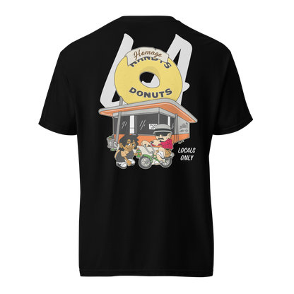 LA Donut Tee - Black - Homage LA