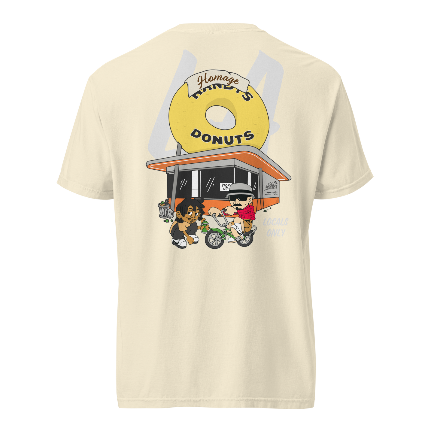 LA Donut Tee - Ivory - Homage LA