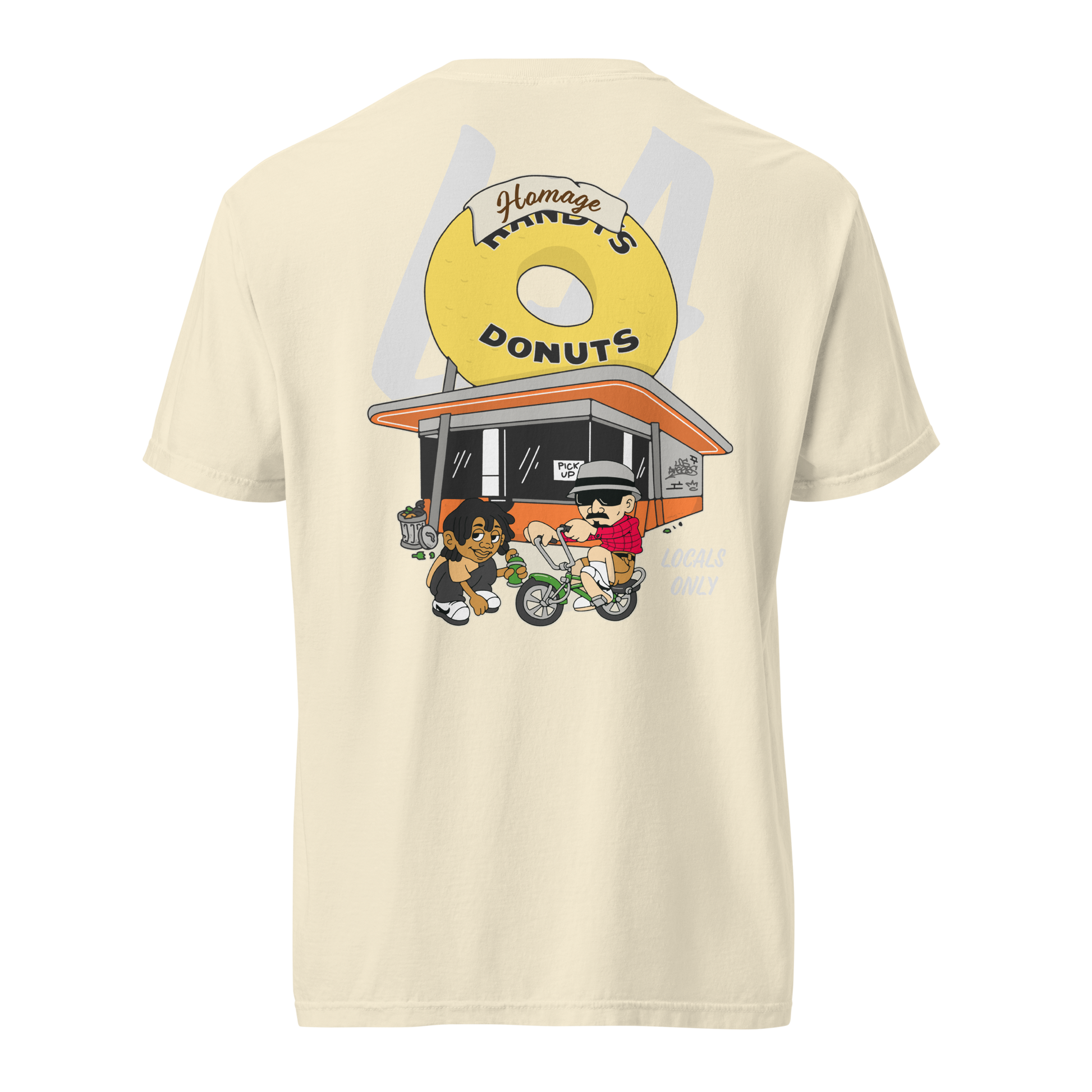 LA Donut Tee - Ivory - Homage LA