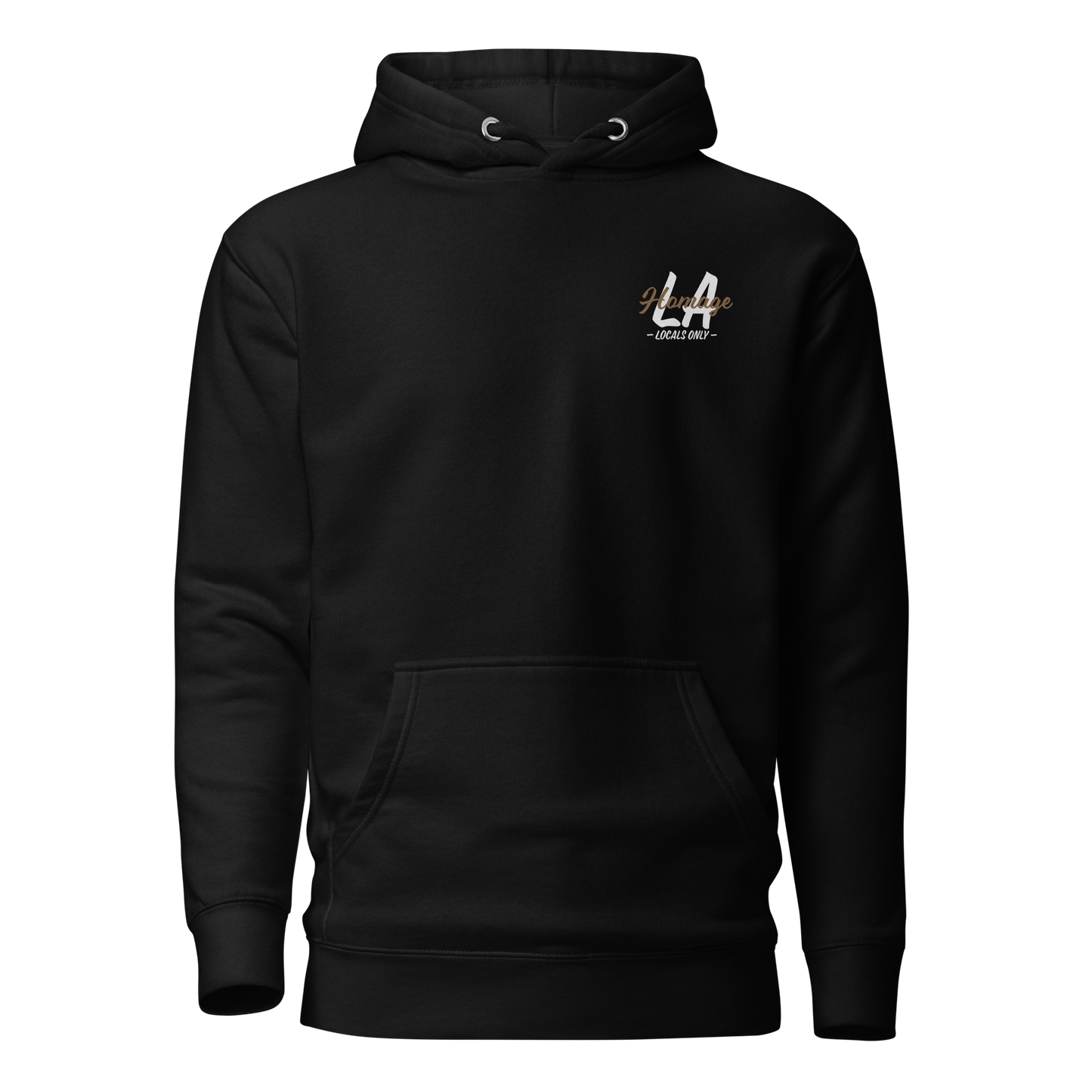 LA Donut Hoodie - Black - Homage LA