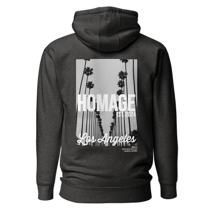 South Central Palms Hoodie - Charcoal - Homage LA