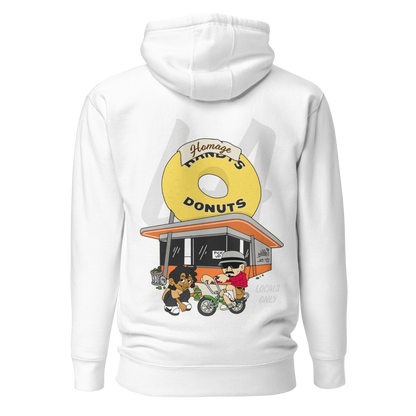 LA Donut Hoodie - White - Homage LA