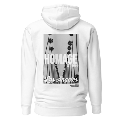 South Central Palms Hoodie - White - Homage LA